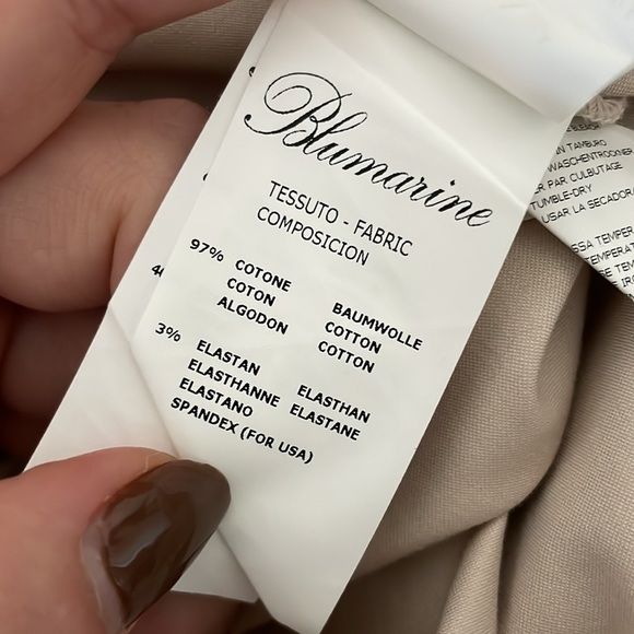 Vintage pleated a-line blumarine skirt - Picture 9 of 9